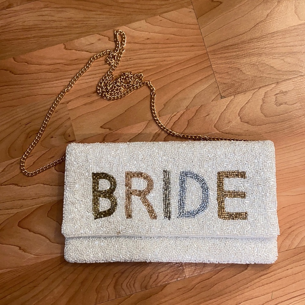 BRIDE sequin purse